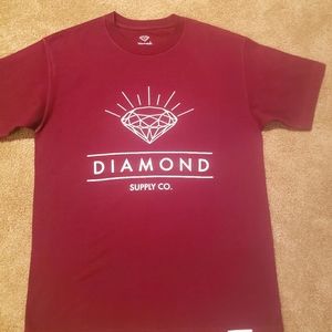 Mens diamond supply t-shirt